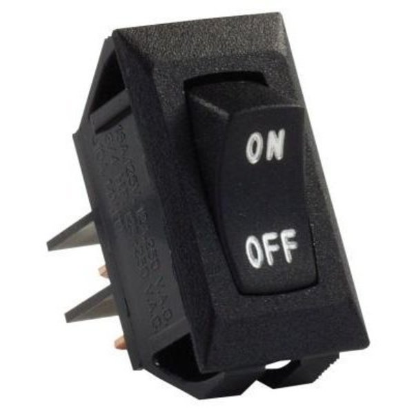 Jr Products LABELED 12V ON/OFF SWITCH, BLACK 12595